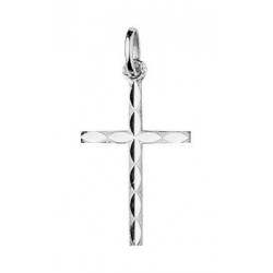 Pendentif croix mixte