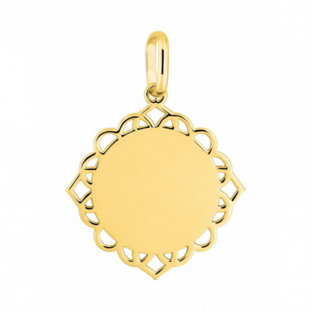 Médaille plaqué or