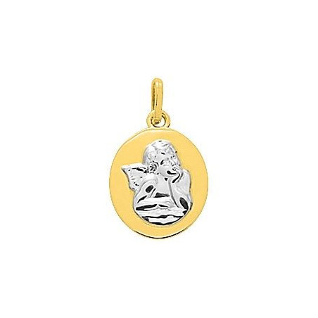 Médaille ange 2 ors