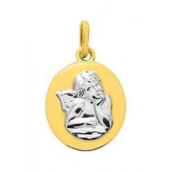 Médaille ange 2 ors