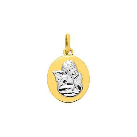 Médaille ange 2 ors