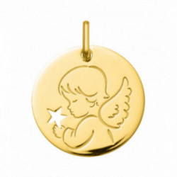 Médaille ange or 375/1000ème