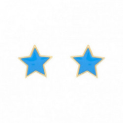 Boucles d'oreilles enfant or jaune