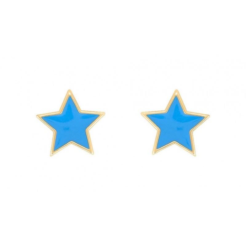 Boucles d'oreilles enfant or jaune