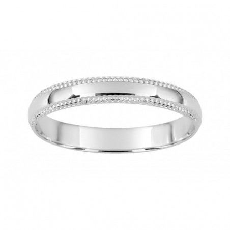 Alliance mixte or blanc