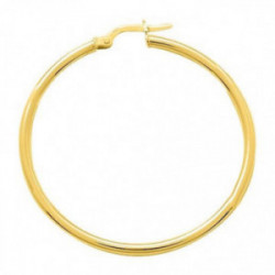 Créoles or jaune 375/1000ème