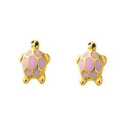 Boucles d'oreilles enfant or jaune