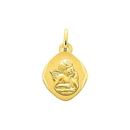 Médaille ange or jaune