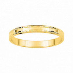 Alliance mixte or jaune