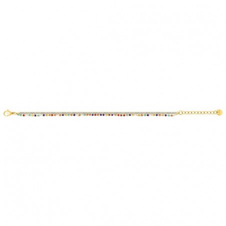 Bracelet acier doré