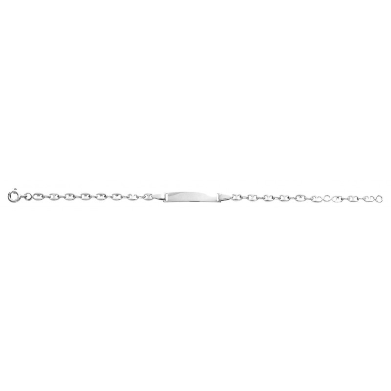 Gourmette bébé en argent