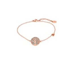 Bracelet acier femme Lotus style