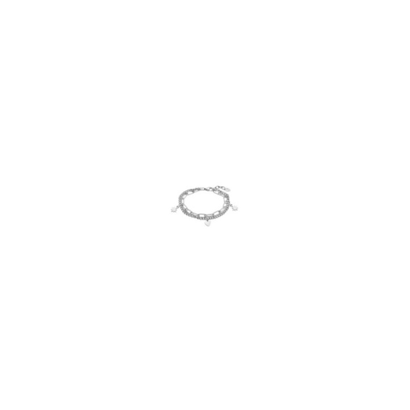 Bracelet femme acier Lotus