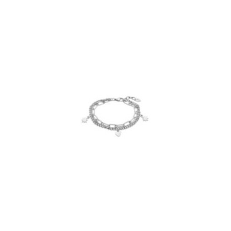 Bracelet femme acier Lotus