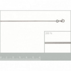 Chaine argent 925/1000ème maille gourmette