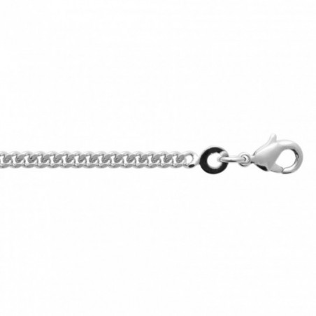 Chaine argent 925/1000ème maille gourmette
