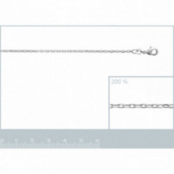 Chaine argent 925/1000ème maille forçat