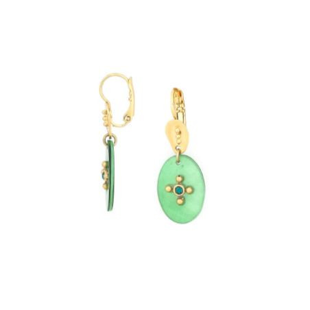Boucles d'oreilles Franck Herval dormeuses Eva