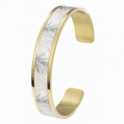 Petite manchette L.Garden fougère noire