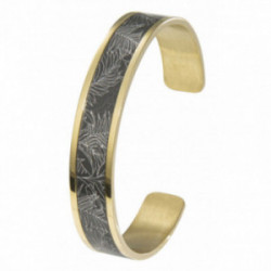 Petite manchette L.Garden fougère blanche