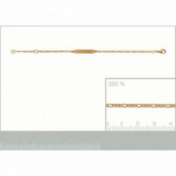 Identité bébé en plaqué or