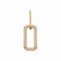 Pendentif fantaisie plaqué or