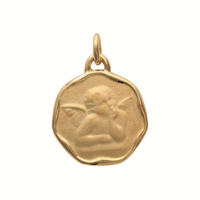 Médaille ange plaqué or Médaille ange plaqué or