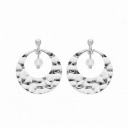 Boucles d'oreilles argent pendantes