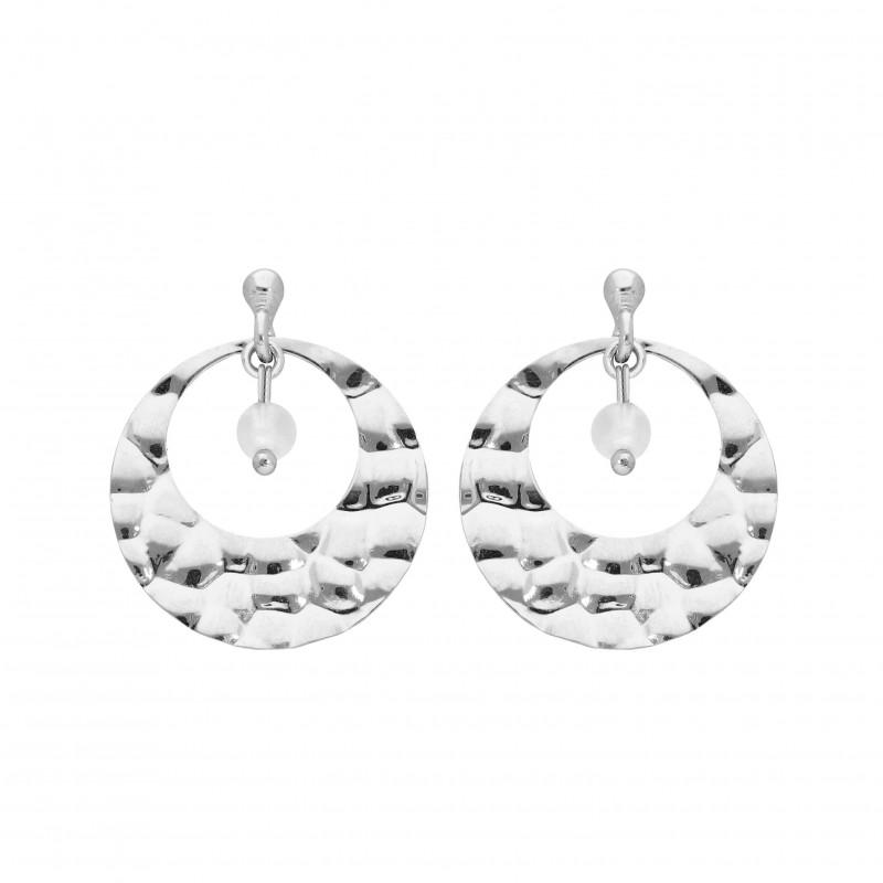 Boucles d'oreilles argent pendantes