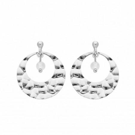 Boucles d'oreilles argent pendantes