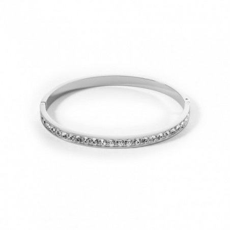 Bracelet jonc Coeur de Lion