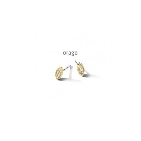 Boucles d'oreilles femme plaqué or etoxydes