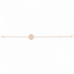 Bracelet acier rosé femme