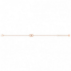 Bracelet acier rosé femme