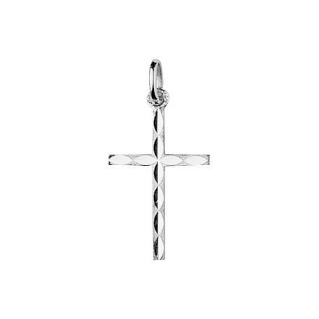 Pendentif croix mixte