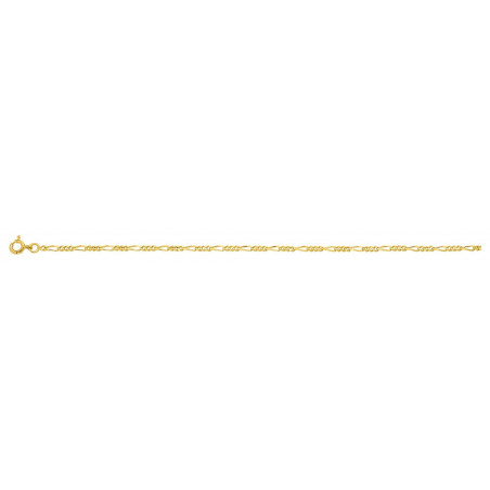 Bracelet maille alternée 1/3