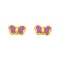 Boucles d'oreilles enfant à visser