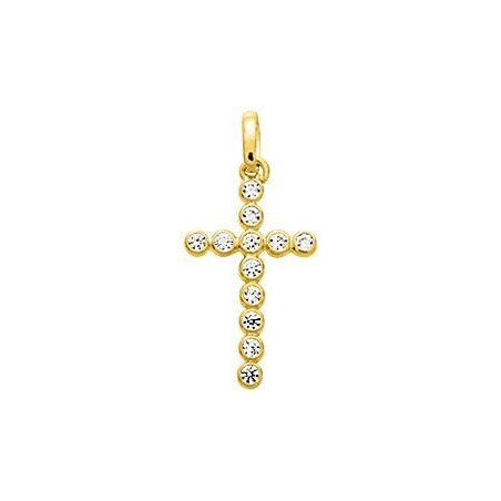 Pendentif croix femme