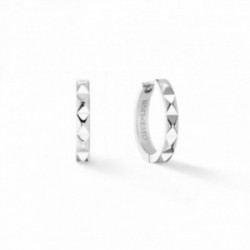 Créoles acier Coeur de Lion