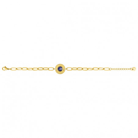 Bracelet femme acier doré