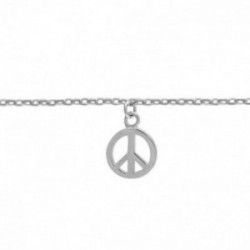 Chaine de cheville argent femme