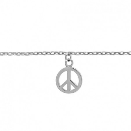 Chaine de cheville argent femme