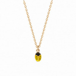 Collier enfant coccinelle