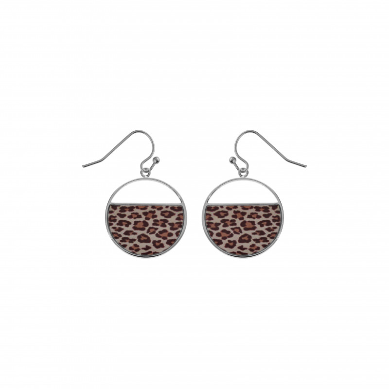 Boucles d'oreilles acier  femme