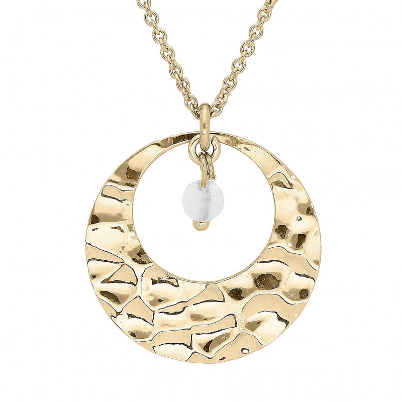 Collier argent doré femme