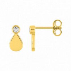 Boucles d'oreilles or 375/1000ème