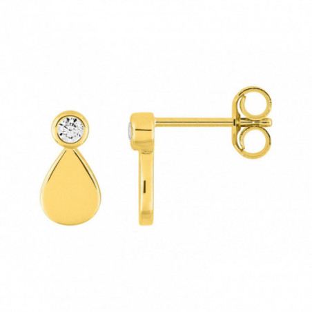 Boucles d'oreilles or 375/1000ème
