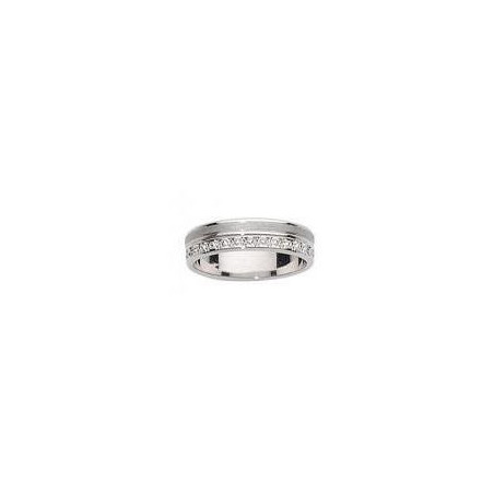 Alliance fantaisie or blanc