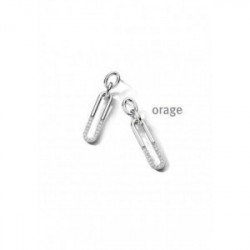 Boucles d'oreilles argent femme pendants oxydes