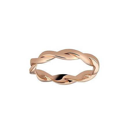 Alliance femme or rose